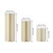Foldable Cardboard Centerpiece Display 40cm+60cm+80cm Tall Wedding Flower Stand